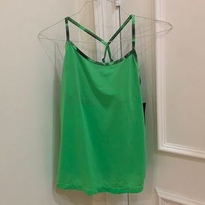 NWT Z by Zella green athletic tank top medium